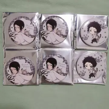문호 스트레이독스 마네키네코 아쿠타가와 류노스케 캔뱃지 세트