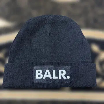 BALR. 블랙 니트 모자