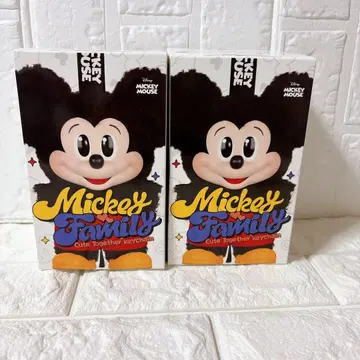 미개봉 popmart 미키 패밀리 2개