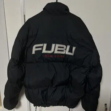 FUBU 블랙 다운 자켓 M 사이즈