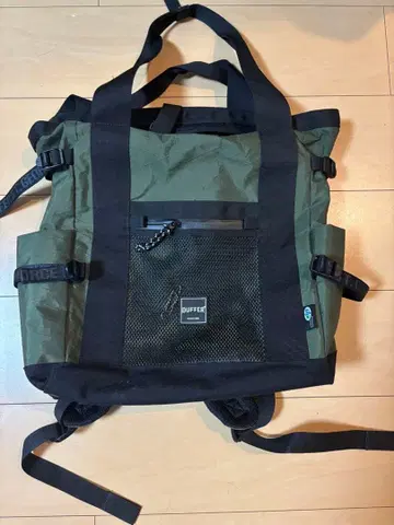 DUFFER 올리브 그린 백팩