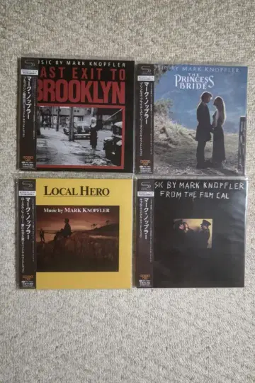 마크 노플러 / OST반 CD 4장 세트 (종이 자켓 사양) 일본 국내반