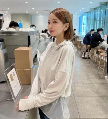 미개봉 새상품 시이짱 차광 후드티 메쉬 없음 그레이지