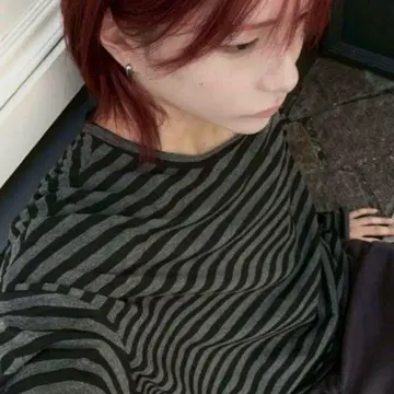 Y2k stripe long sleeve tee LUVCODE xu