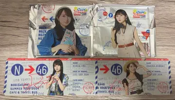 노기자카46 한여름의 전국 투어 카페 2024 아크릴 코스터 특전