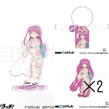 Summer Pockets dmm 스크래치 복권 아크릴 스탠드 카토 우미