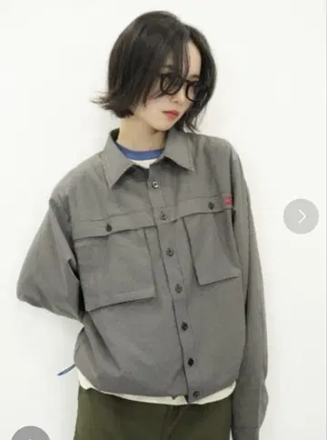 common gull products. 사각 드로 코드 체크 셔츠