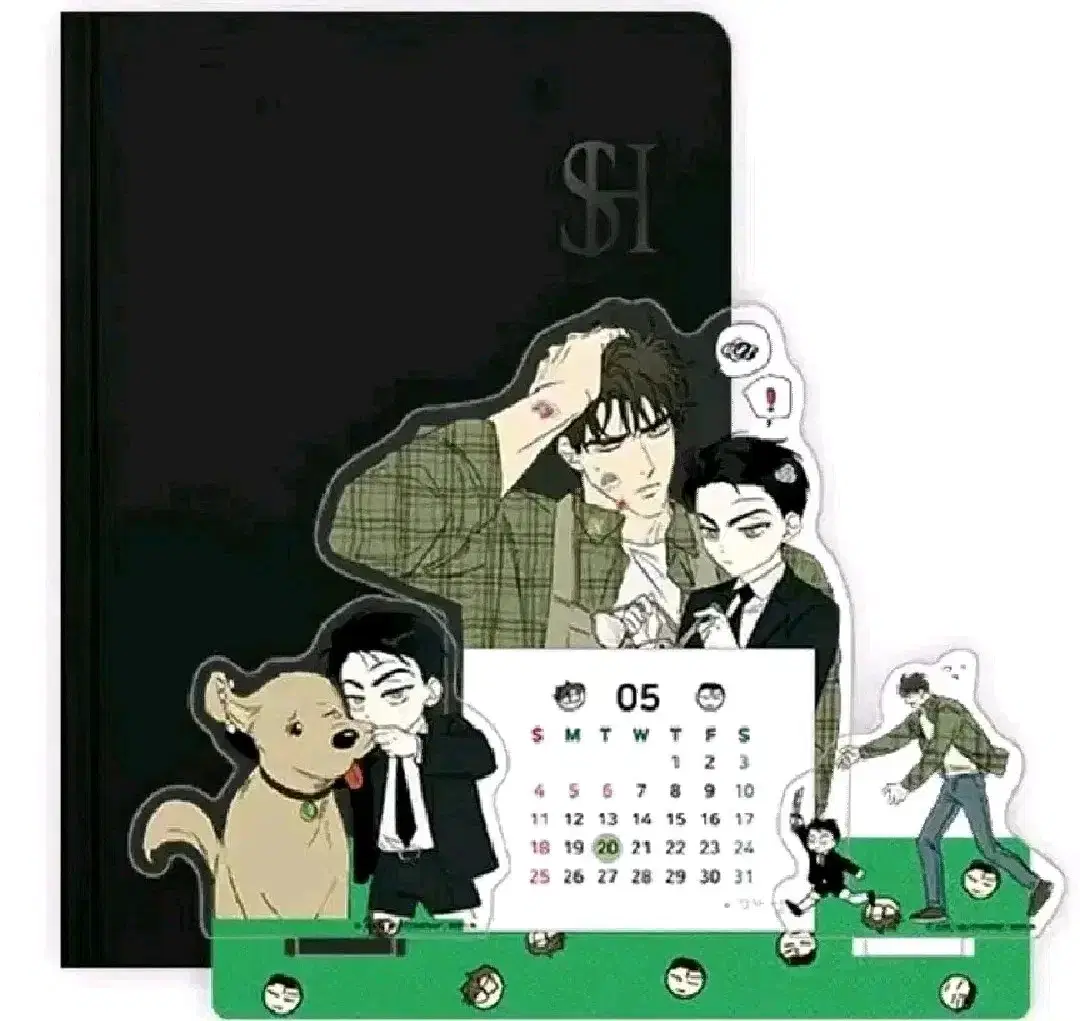 Green Fantasy: Mongri Season's Greetings Set wts