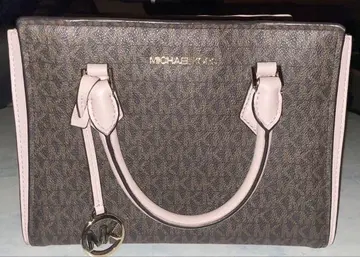 MICHAEL KORS 핸드백 브라운/핑크