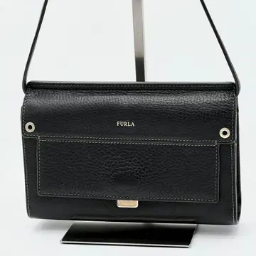 [ 컨디션 최상 ] FURLA LIKE 숄더 지갑 숄더백 블랙 컬러