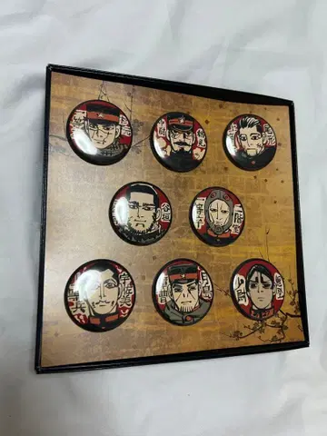 딱지풍 캔뱃지 8개 세트