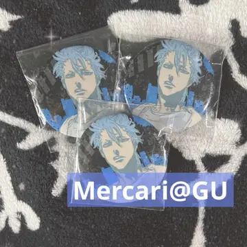 BLEACH 그림죠 TGC 캔뱃지 3개 세트