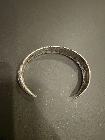 뱅글 팔찌 페더 실버925