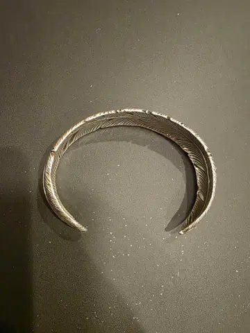 뱅글 팔찌 페더 실버925