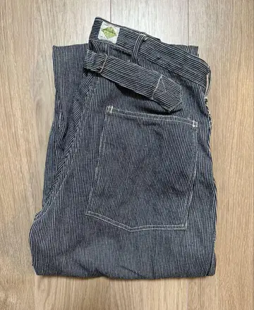 90년대 POST OVERALLS 빈티지 신치 벨트 팬츠