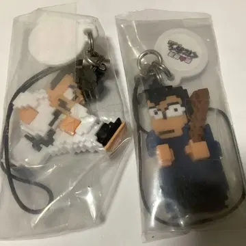 열혈경파 쿠니오군 스페셜 도트 반쵸 스트랩 2개 세트 쿠니오 고다이