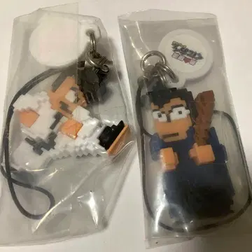 열혈경파 쿠니오군 스페셜 도트 반쵸 스트랩 2개 세트 쿠니오 고다이