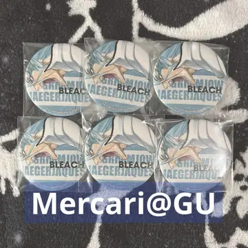 BLEACH 그리뮤조 중외 카페 캔뱃지 6개 세트