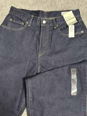 GAP 슈퍼 배기 데님 다크 린 스칼라 28W31L