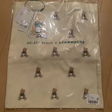 스타벅스 젤라또피케 콜라보 토트백