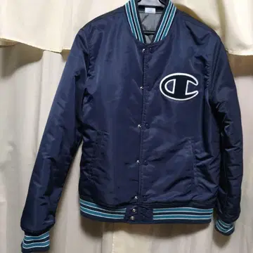 Champion 바시티 자켓 네이비 M 사이즈