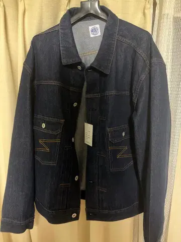 GOOSE BUZZY SELVAGE DENIMTRUCKER JAKCET