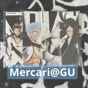 BLEACH 에후다 캔뱃지 4개 세트