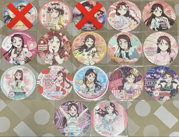 러브 라이브! 선샤인!! 코스터 15점 사쿠라우치 리코 묶음 판매 1