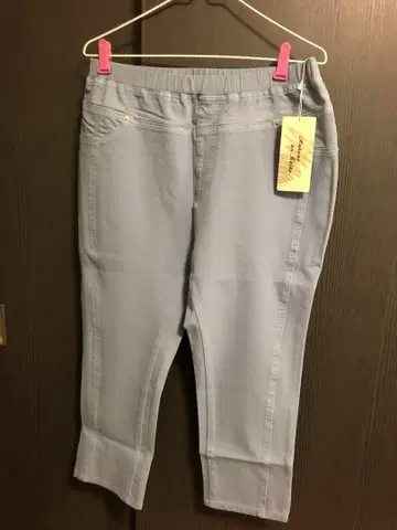 마카나나 캐시 이지 컬러 팬츠 사이즈 1 색상 베이비 블루