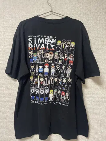 SiM 20주년 기념 T셔츠 XL