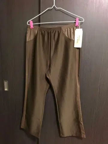 마카나나 캐시 이소재 콤비 팬츠 사이즈 1 색상 카키