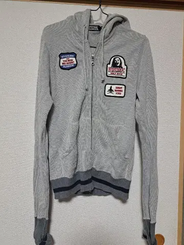 HYSTERIC GLAMOUR 후드티 S 그레이