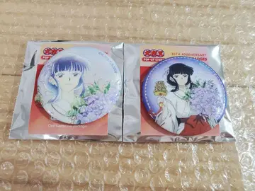 이누야샤 중국 한정 30주년 팝업 글리터 캔뱃지 키쿄우 꽃다발 ver.
