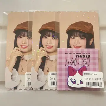 ME:I 온라인 복권 픽처 티켓 러버 헤어 클립 무라카미 리온