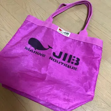 JIB 핑크 토트백