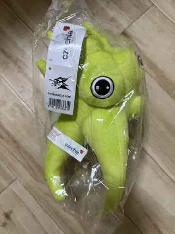 오사카 간사이 엑스포 한정판 레네 봉제 인형 미개봉 새상품 체코관