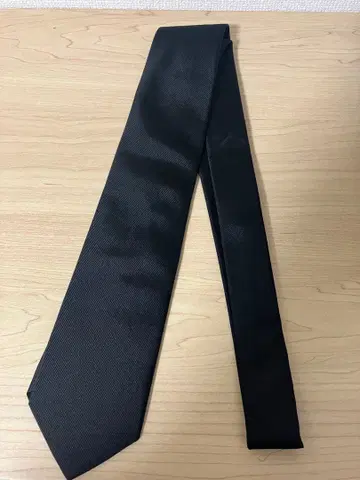 브룩스브라더스 블랙 실크 넥타이 새상품급