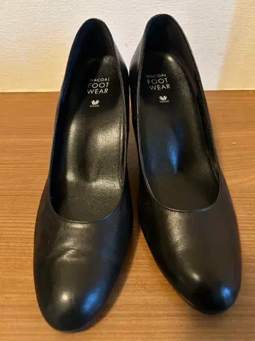 한계가격! WACOAL 블랙 하이힐 25cm 3E