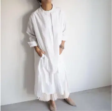 새상품 my clozette 마이 클로젯 디자인 롱 셔츠 원피스