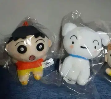 짱구는 못말려(크레용 신짱) 봉제 인형 마스코트 시로 짱구