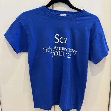 새상품 SEA 15th Anniversary TOUR T셔츠 SEA