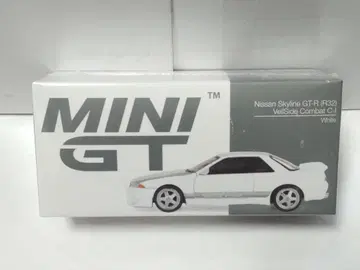 MINI GT 1/64 닛산 GT-R R32 베일사이드 화이트