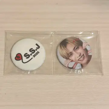 시손 준 SSJ2025 방문자 혜택 캔뱃지