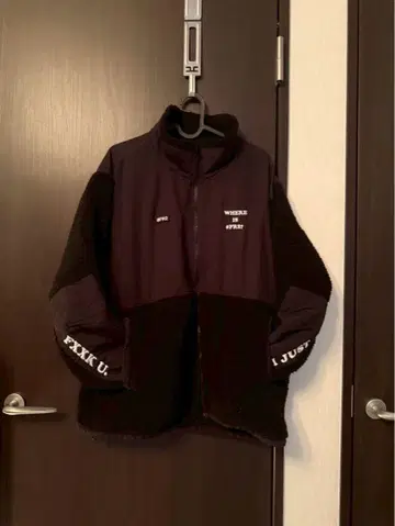 FR2 플리스 자켓 블랙