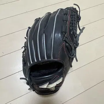미즈노 글로벌엘리트 연식 야구 그로브 블랙 고학년용