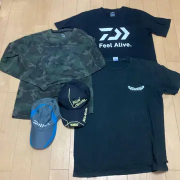 낚시 무사 다이와 T셔츠 모자