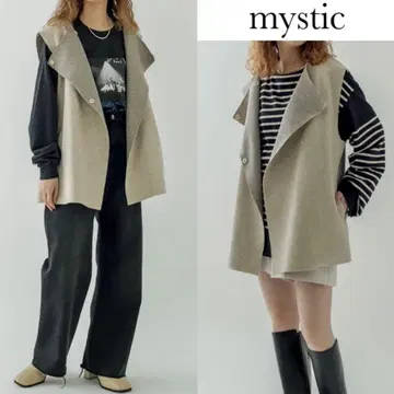 미스틱 벨트 기모 베스트