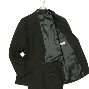 새상품급 유니클로 UNIQLO U 셋업 수트 스트레치 블랙