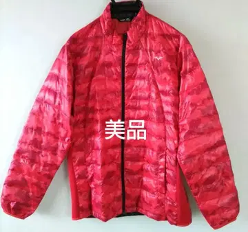 MIZUNO 남성용 골프웨어 얇은 소재 다운 컴팩트 수납 새상품급 XL
