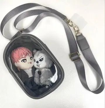 Joker 로고 그레이 파우치